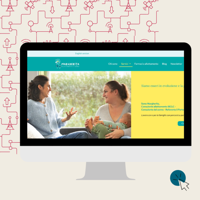 La copertina del caso studio protagonista Margherita Zocca consulente allattamento online